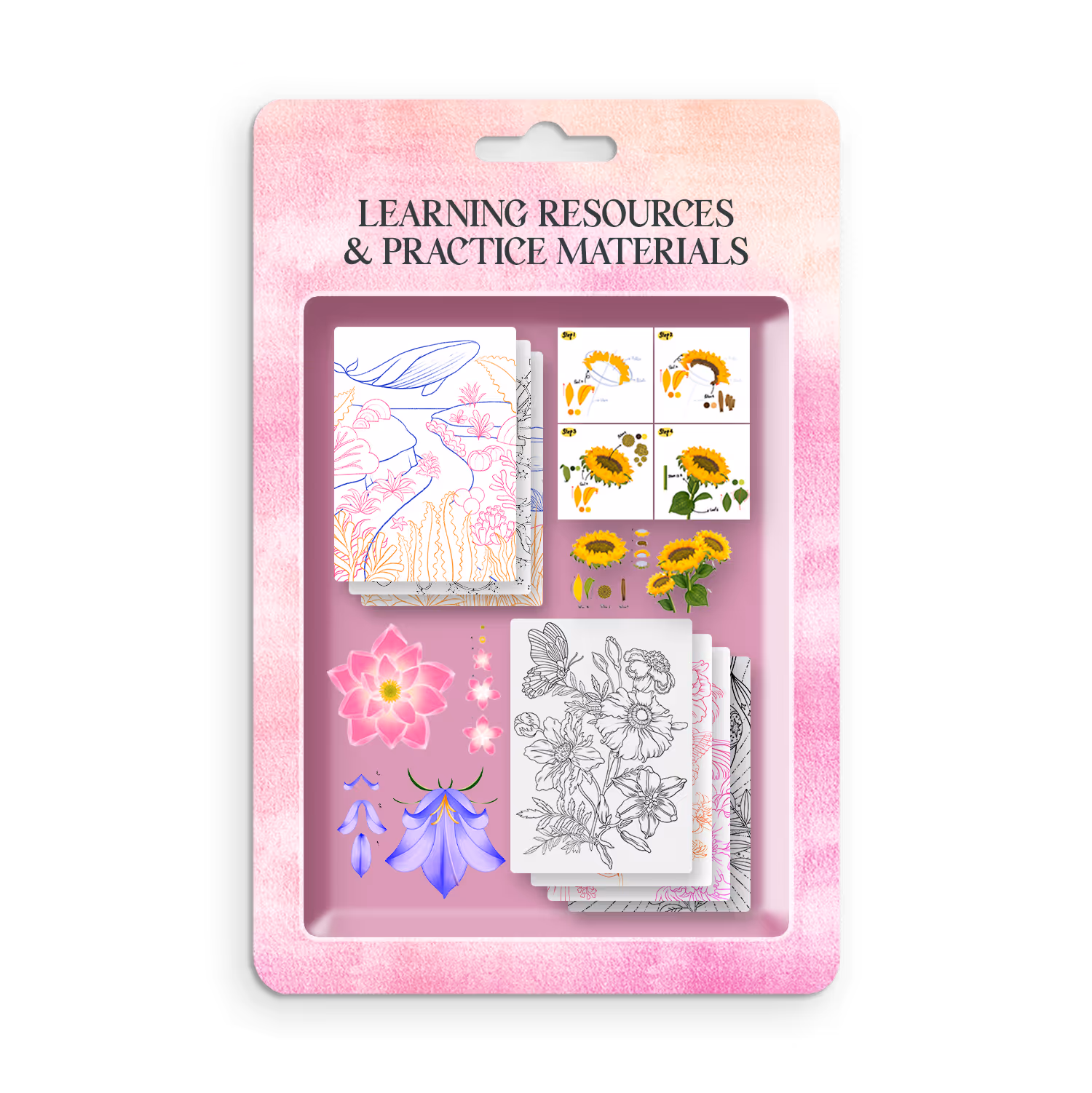 Learning resources including practice materials, templates and checklists